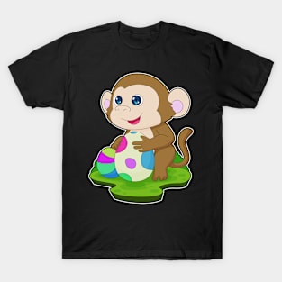 Monkey Easter Easter eggs T-Shirt